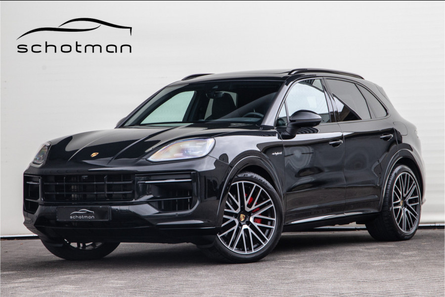 Porsche Cayenne 3.0 E-Hybrid Sport-Design, Pano, Sportstoelen 18-voudig, Bose, Facelift