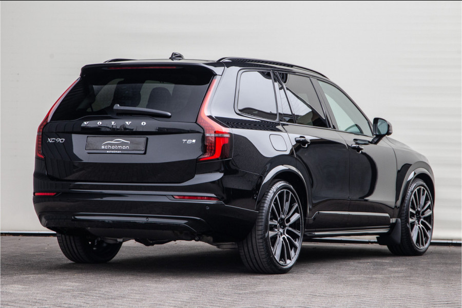 Volvo XC90 2.0 T8 Recharge AWD Ultra Dark, Luchtvering, Trekhaak, Pano, Nieuw model