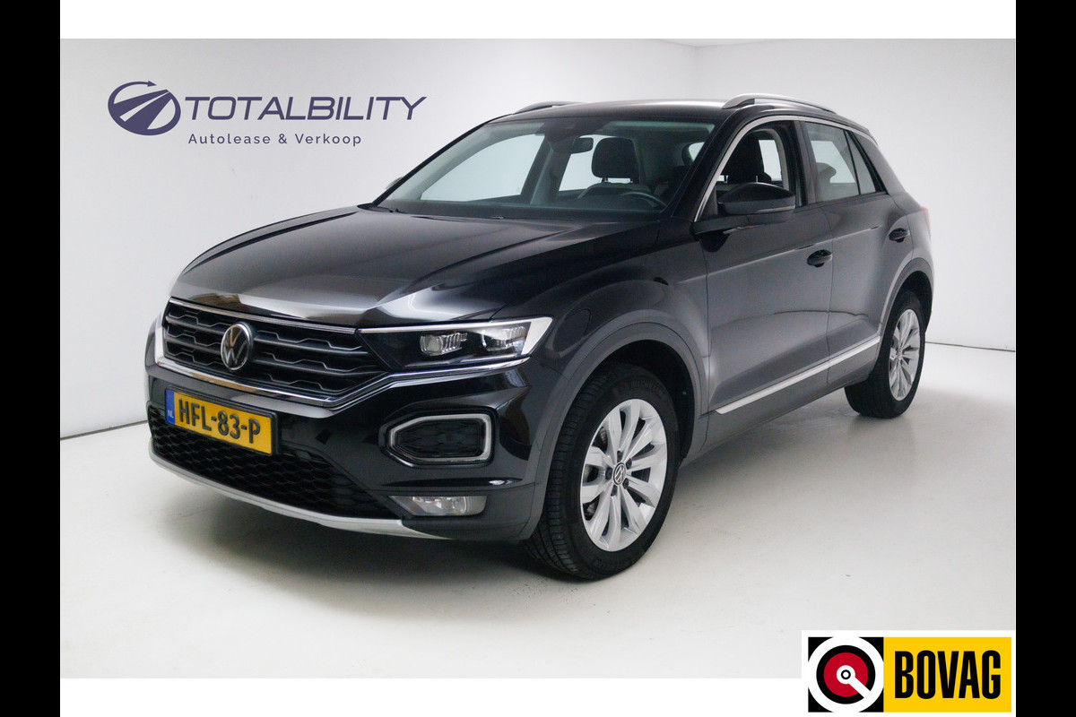 Volkswagen T-Roc 1.5 TSI DSG Sport 150 PK | Elec. klep | Camera | Digi dashboard | PDC V + A, Stoelverwarming,Stuurverwarming, LED, DAB