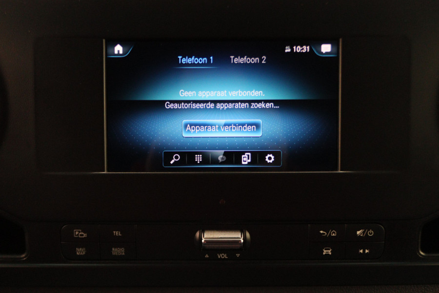 Mercedes-Benz Sprinter 314 CDI Aut. L2H1 DC 6-zits Leer, Camera, Apple Carplay, Standkachel, Cruise, Airco, Trekhaak, 18''