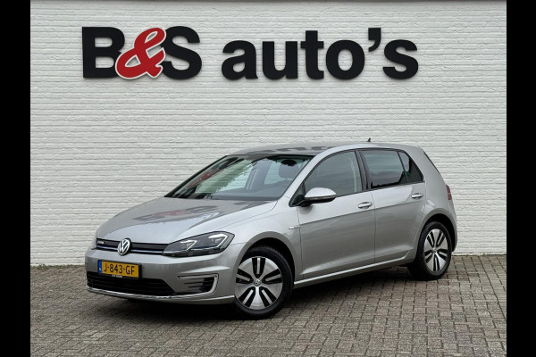 Volkswagen e-Golf E-DITION Adaptieve cruise Led koplampen Carplay Pdc voor+achter Navigatie