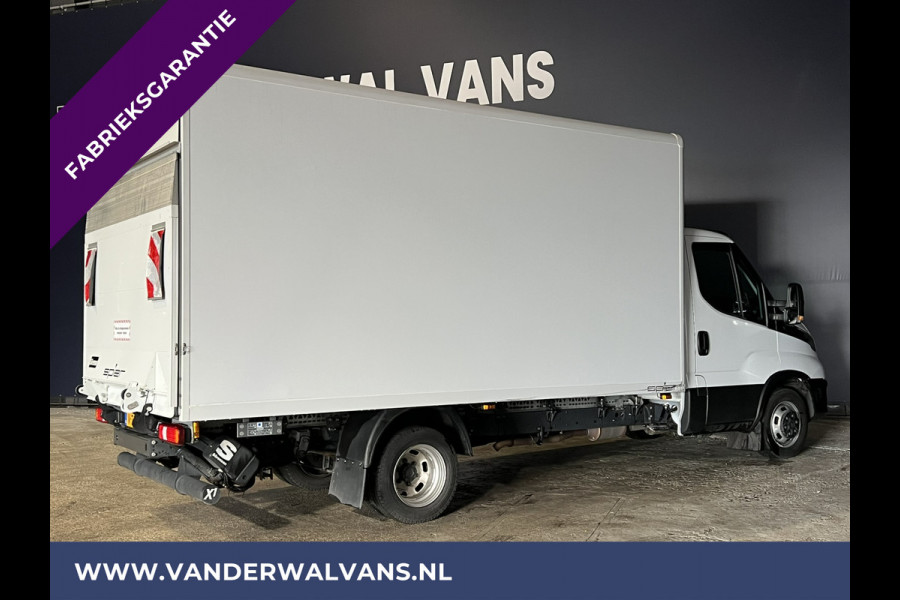 Iveco Daily 35C16V 156pk Bakwagen Laadklep Fabrieksgarantie Euro6 Dubbel Lucht Airco | Bijrijdersbank Bluetooth telefoonvoorbereiding, 910kg laadvermogen