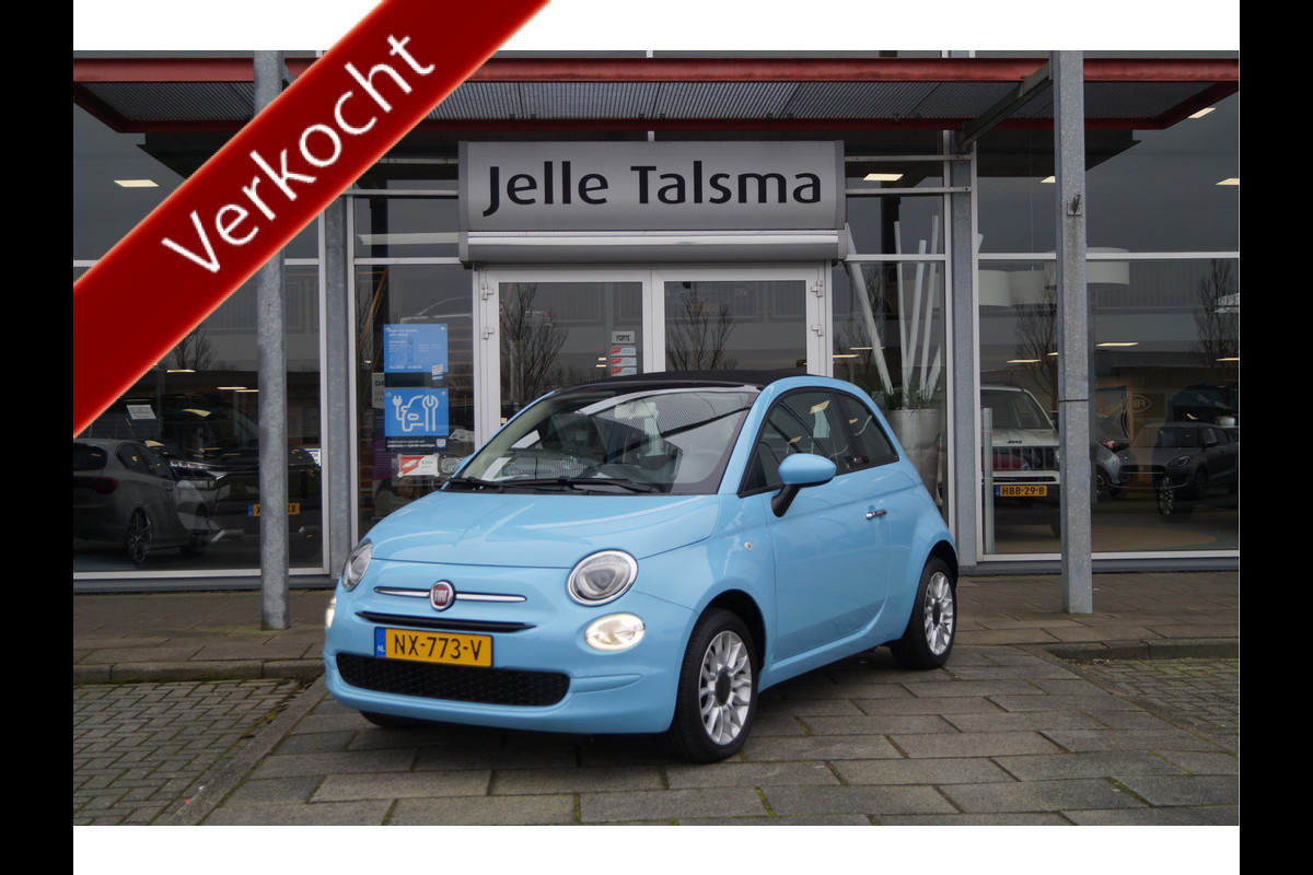 Fiat 500C 1.2 Popstar | Lichtmetalen Velgen | Airco