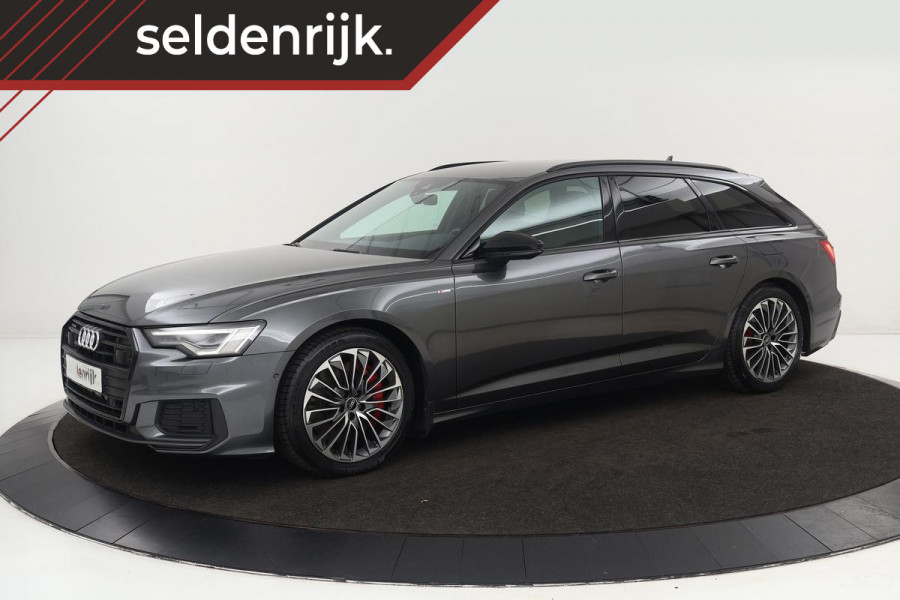 Audi A6 55 TFSIe S Line | 367pk | Trekhaak | Stoel & stuurverwarming | Adaptive cruise | Camera | Matrix LED | Carplay | Sportstoelen | Half leder | Navigatie