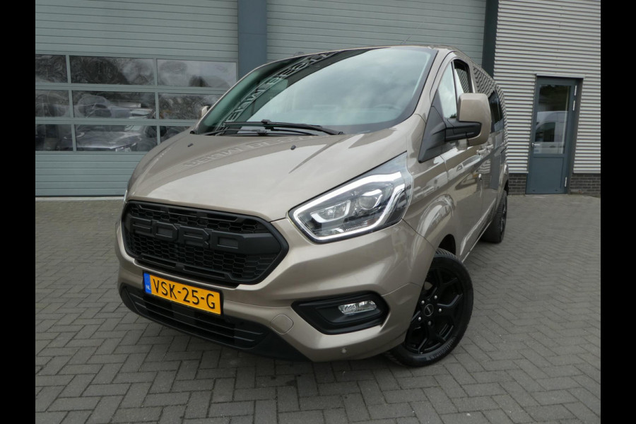 Ford Transit Custom 300 2.0 TDCI 170 pk L2H1 Limited DC 2 x schuifdeur airco navigatie