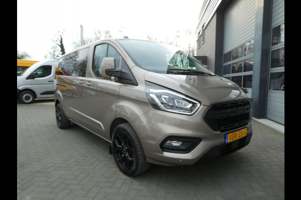 Ford Transit Custom 300 2.0 TDCI 170 pk L2H1 Limited DC 2 x schuifdeur airco navigatie