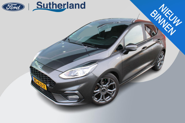 Ford Fiesta 1.0 EcoBoost 125 PK St Line | Voorruitverwarming | Stoelverwarming | Climate Control | Cruise Control | 17 Inch Lichtmetalen Velgen | PDC Achter | Privacy Glass