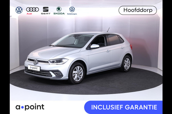 Volkswagen Polo 1.0 TSI Style 110 pk Automaat (DSG) | Navigatie via App | Parkeersensoren (Park assist) | Achteruitrijcamera | Adaptieve cruise control | Stoelverwarming |