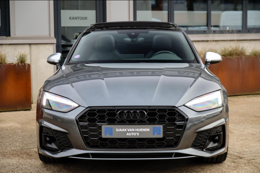 Audi A5 Sportback 40 2.0 TFSI S Edition Facelift 204pk S-Tronic! 1e|NL|DLR|Panoramadak|Virtual Cockpit|Leder|Matrix|CarPlay|Black