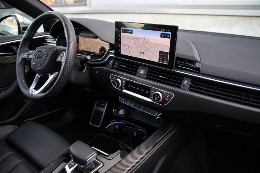 Audi A5 Sportback 40 2.0 TFSI S Edition Facelift 204pk S-Tronic! 1e|NL|DLR|Panoramadak|Virtual Cockpit|Leder|Matrix|CarPlay|Black