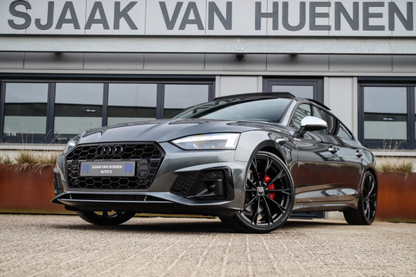 Audi A5 Sportback 40 2.0 TFSI S Edition Facelift 204pk S-Tronic! 1e|NL|DLR|Panoramadak|Virtual Cockpit|Leder|Matrix|CarPlay|Black