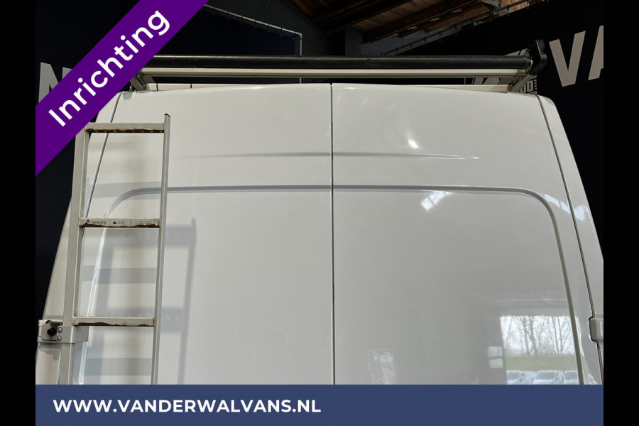 Opel Movano 2.3 CDTI 146pk L2H2 inrichting Euro6 Airco | omvormer | Camera | Navigatie | 2500kg trekhaak cruisecontrol, imperiaal, parkeersensoren, trap, bijrijdersbank