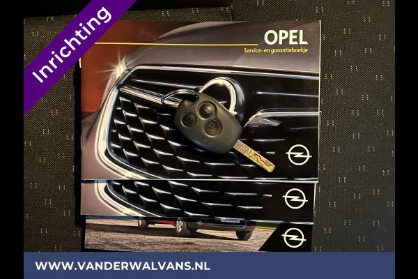 Opel Movano 2.3 CDTI 146pk L2H2 inrichting Euro6 Airco | omvormer | Camera | Navigatie | 2500kg trekhaak cruisecontrol, imperiaal, parkeersensoren, trap, bijrijdersbank