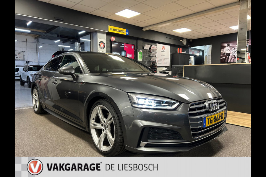 Audi A5 Sportback 1.4 TFSI Sport 3X S-line Edition,navi,stoelverw,19 inch,boeken