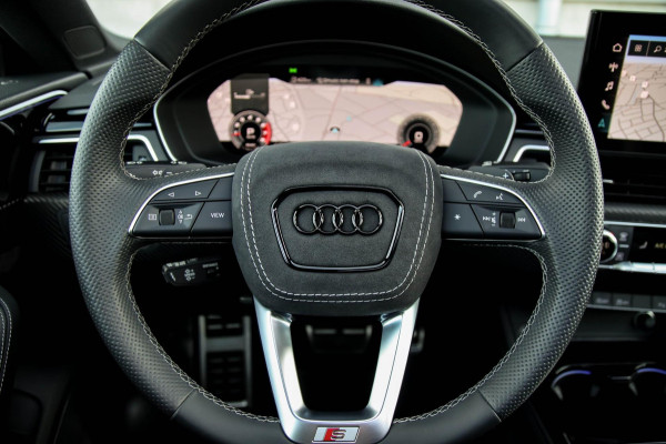 Audi A5 Sportback 40 2.0 TFSI S Edition Facelift 204pk S-Tronic! 1e|NL|DLR|Panoramadak|Virtual Cockpit|Leder|Matrix|CarPlay|Black