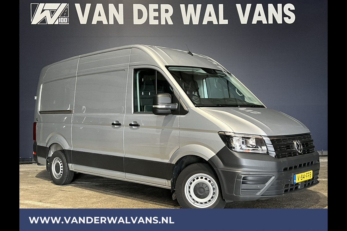 Volkswagen Crafter 2.0 TDI 140pk L3H3 L2H2 Euro6 Airco | Camera | Cruisecontrol | Apple Carplay Android Auto, 3000kg trekvermogen, Parkeersensoren, Chauffeursstoel, Bijrijdersbank