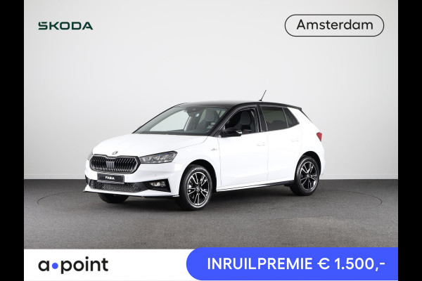 Škoda Fabia Monte Carlo 1.0 TSI 115 pk 7 versn. DSG | Adaptive Cruise Control | Dode hoek sensoren | Verwarmbare voorstoelen | Camera