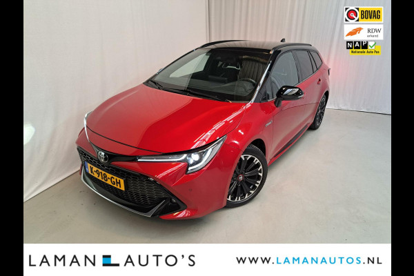 Toyota Corolla Touring Sports 1.8 Hybrid 122pk GR-Sport | CarPlay Halfleder ECC ACC LED 17" LMV Camera Trekhaak Metallic | Hybrid Voorschoten