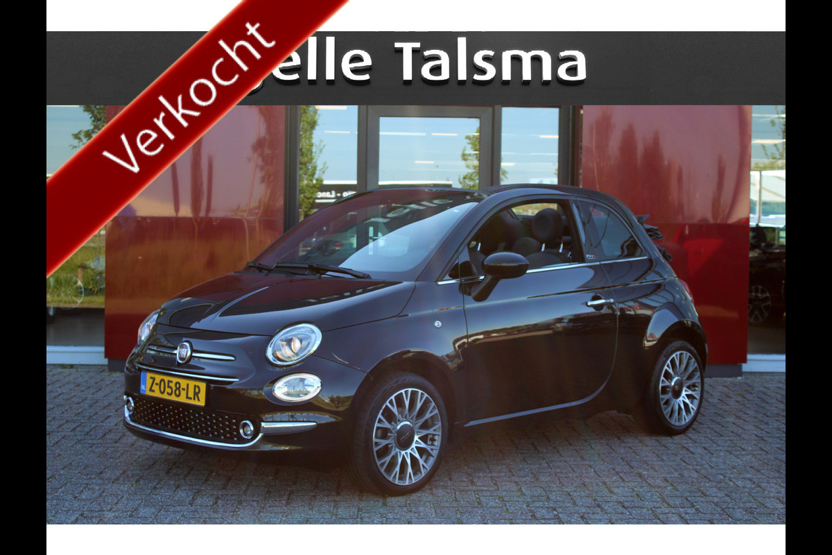 Fiat 500C 1.0 Hybrid Star | Lederen bekleding | Climate Control | 16" velgen