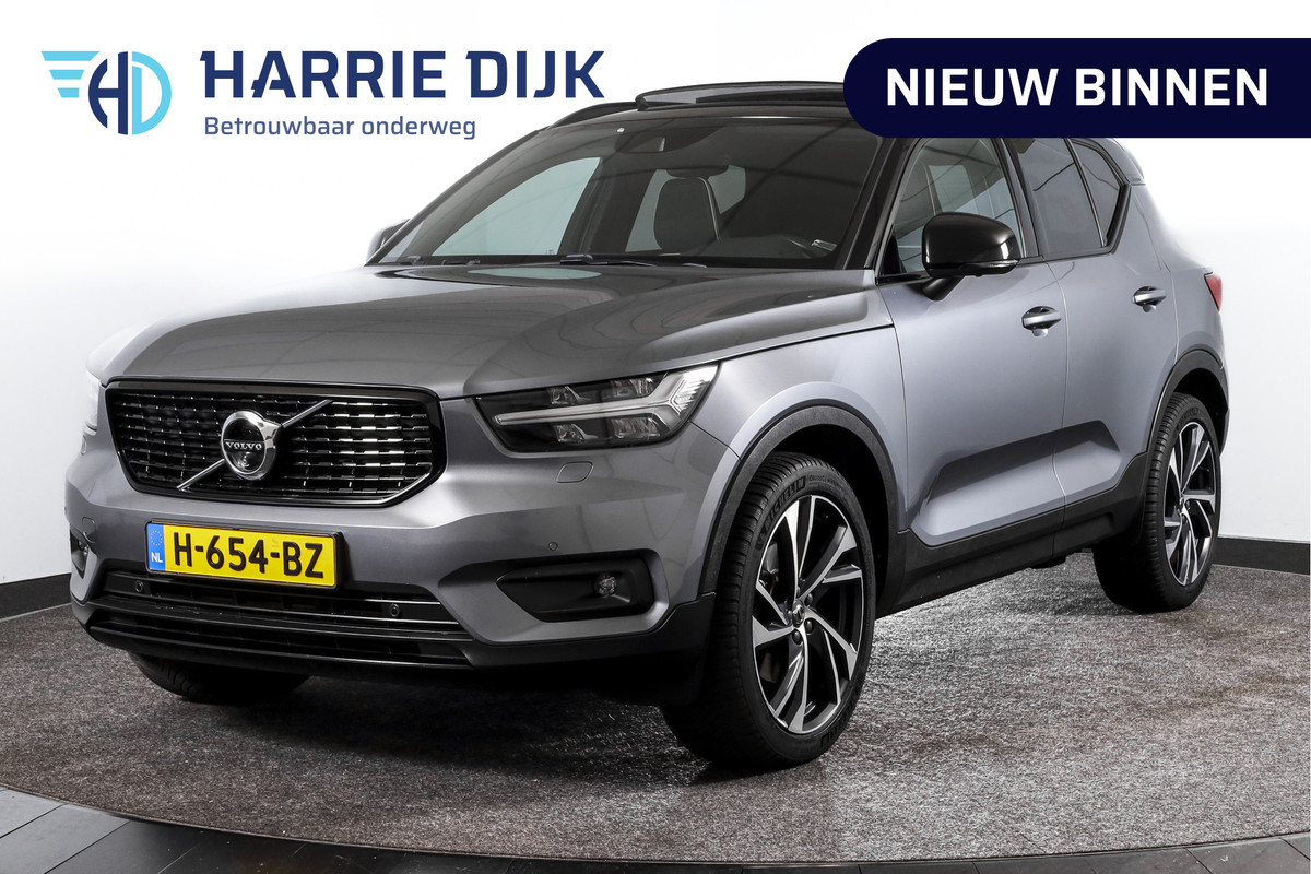 Volvo XC40 2.0 T5 AWD 245 PK R-Design Intro Edition Automaat | S/K-Panodak | Standkachel | Dig. Cockpit | Adapt. Cruise | Stoel-+Stuurverw. | PDC | 360 Camera | NAV | ECC | Elek. Trekhaak | LM 20"|