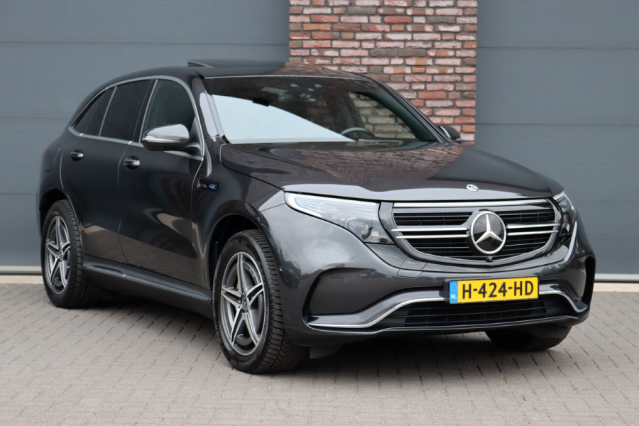 Mercedes-Benz EQC 400 4MATIC Premium 80 kWh | Schuifdak | Distornic+ | Trekhaak | Burmester | Surround Camera | Keyless Go | Augmented Reality | Multibeam LED | Rijassistentiepakket |