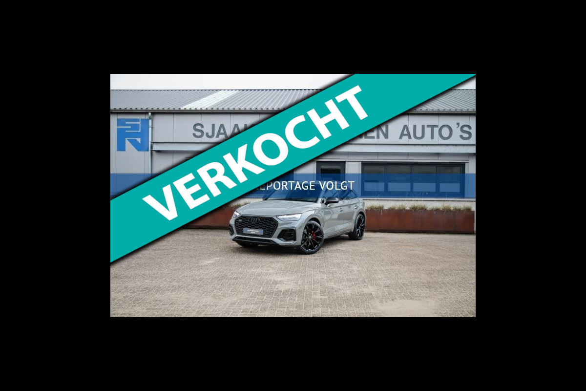 Audi Q5 Sportback 55 TFSI e Quattro Competition S Edition S-Line 367pk 1e Eig|DLR|Automaat|Luchtvering|Virtual Cockpit|OLED Matrix