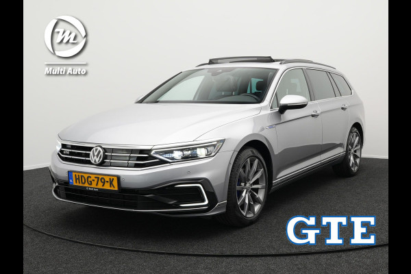 Volkswagen Passat Variant 1.4 TSI PHEV GTE Plug in Hybrid 218pk PHEV | Panodak | Trekhaak | Leder | Adaptive Cruise | Carplay | Navigatie | Virtual Cockpit  | Camera | Stoel & Stuurverwarming | IQ Light |