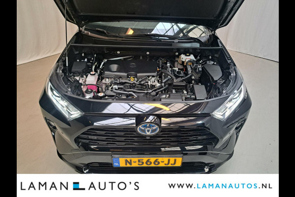 Toyota RAV4 2.5 Hybrid 218pk Black Edition | Panorama JBL CarPlay Halfleder ECC Nav 19" LMV ACC 360 Camera BSM Trekhaak | Hybrid Voorschoten