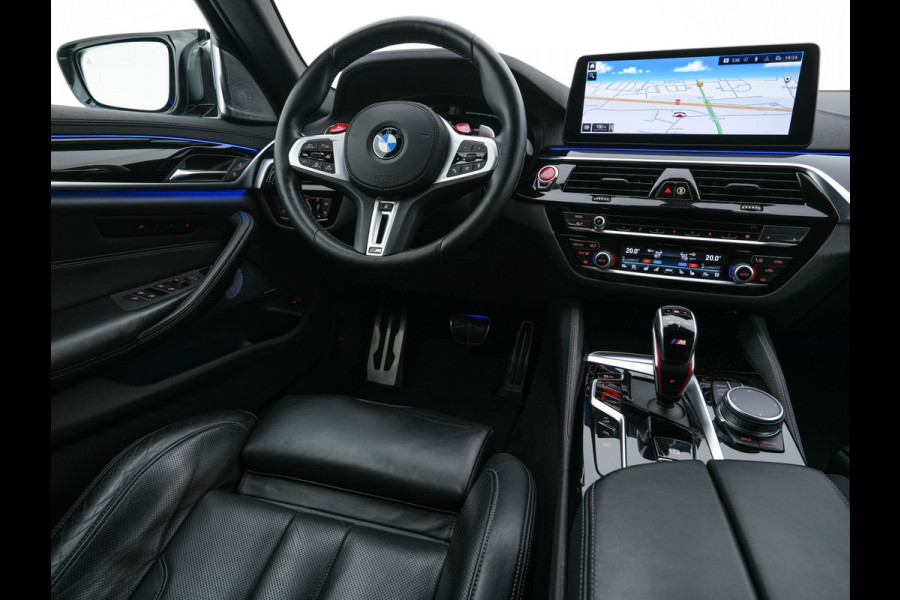 BMW 5 Serie M5 Competition Aut. *MERINO-FULL-LEATHER | CARBON-ROOF | LASER-LED | SOFT-CLOSE | BOWERS&WILKINS-AUDIO | ADAPT.CRUISE |  BLIS | KEYLESS | CAMERA | MEMORY-PACK | SPORTS-SEATS | DIGI-COCKPIT | DAB+ | 20''...