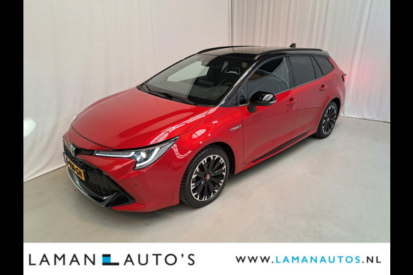 Toyota Corolla Touring Sports 1.8 Hybrid 122pk GR-Sport | CarPlay Halfleder ECC ACC LED 17" LMV Camera Trekhaak Metallic | Hybrid Voorschoten