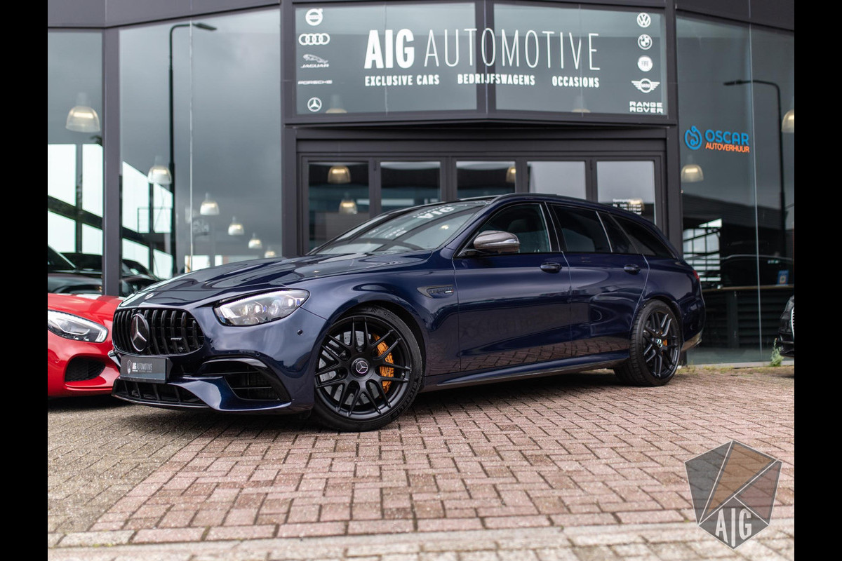 Mercedes-Benz E63S AMG Estate E-klasse 4MATIC Premium Plus Mercedes-Benz E63 S AMG Estate E-klasse 4MATIC Premium Plus | Keramisch | Carbon | 360° Camera | Burmester | Pano | HUD