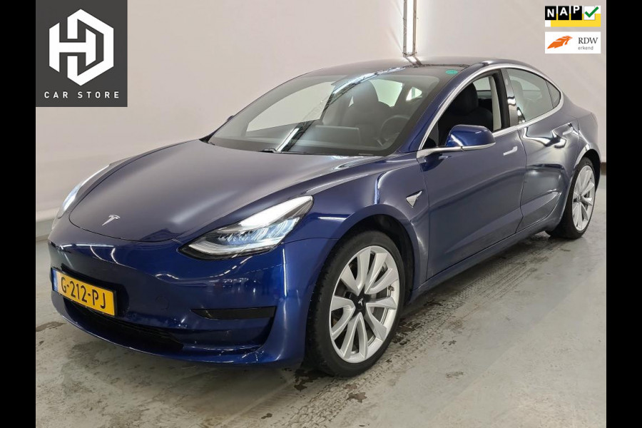 Tesla Model 3 Standard RWD Plus 60 kWh 86% SOH AutoPilot 19 '' Velgen