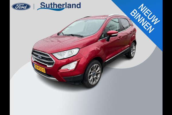 Ford EcoSport 1.0 EcoBoost Titanium | Navigatie | Winter Pack | Camera | 17 inch | Privacy glass