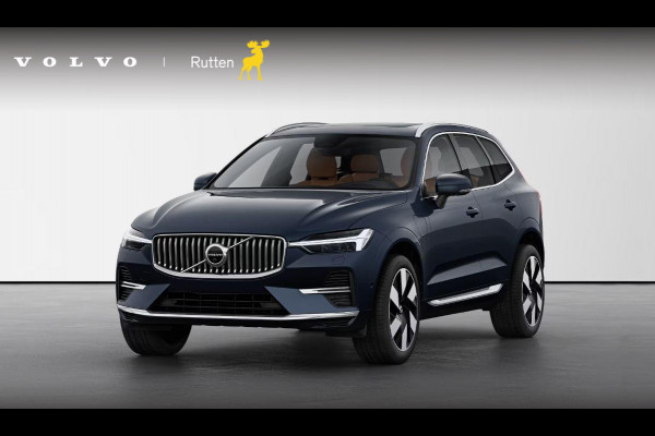 Volvo XC60 T6 350PK Plug-in hybrid AWD Ultra Bright / Navigatie / Amber Leder / 360 camera / Head up display / Panorama dak / Luchtvering / Massage stoelen /