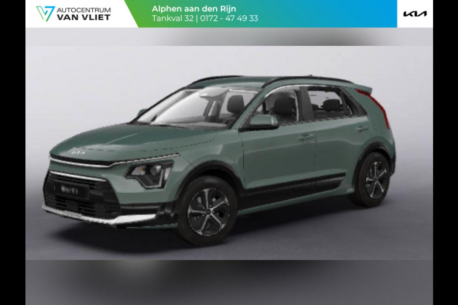 Kia Niro 1.6 GDi Hybrid DynamicPlusLine | SNEL LEVERBAAR | MEDIO MAART | Navigatie |