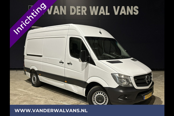 Mercedes-Benz Sprinter 316 CDI 164pk L2H2 inrichting Euro6 Airco | 2800kg trekhaak | Cruisecontrol Parkeersensoren