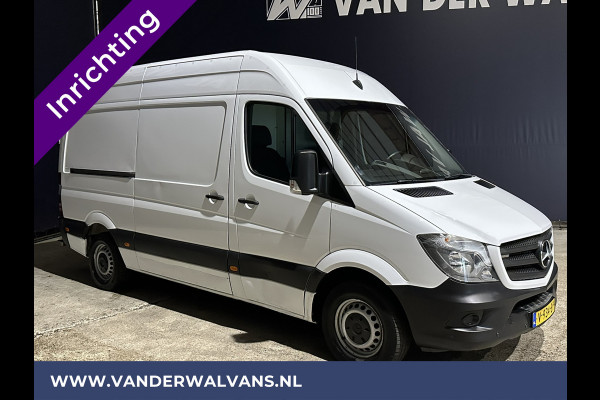 Mercedes-Benz Sprinter 316 CDI 164pk L2H2 inrichting Euro6 Airco | 2800kg trekhaak | Cruisecontrol Parkeersensoren