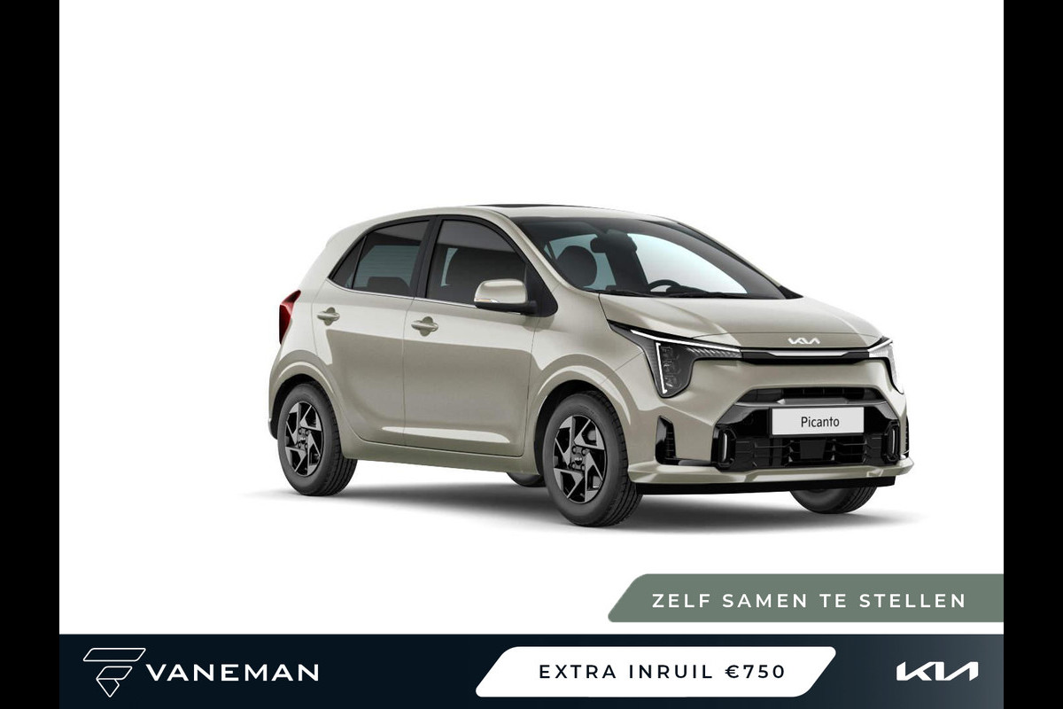 Kia Picanto 1.0 DPI DynamicLine 5p. | 5-zits | Zelf samenstellen