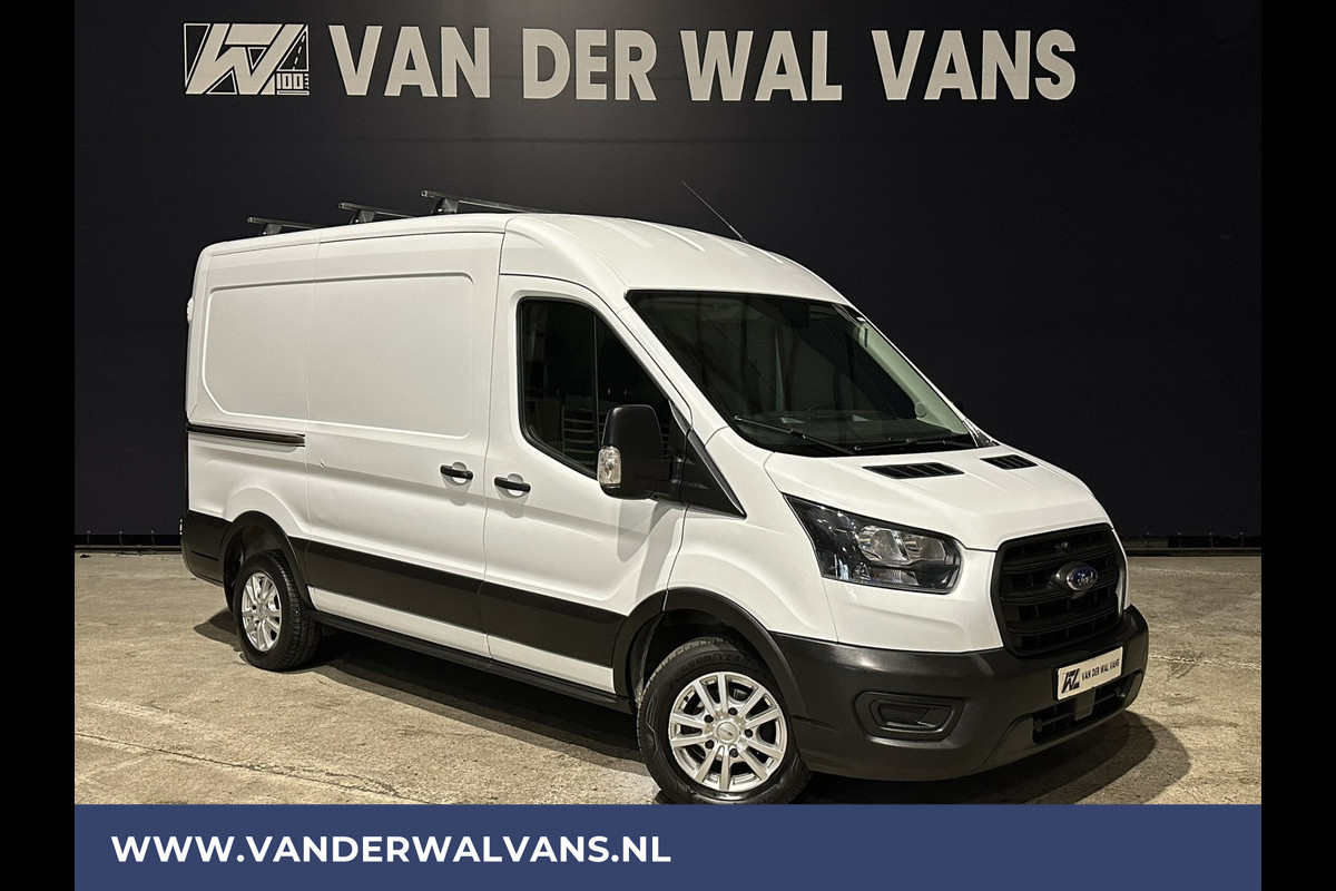 Ford Transit 2.0 TDCI L2H2 Euro6 Airco | Trekhaak | LM velgen | Verwarmde voorruit Dakdragers, Bijrijdersbank