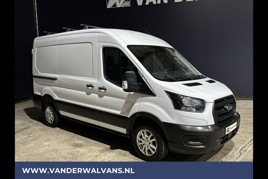 Ford Transit 2.0 TDCI L2H2 Euro6 Airco | Trekhaak | LM velgen | Verwarmde voorruit Dakdragers, Bijrijdersbank