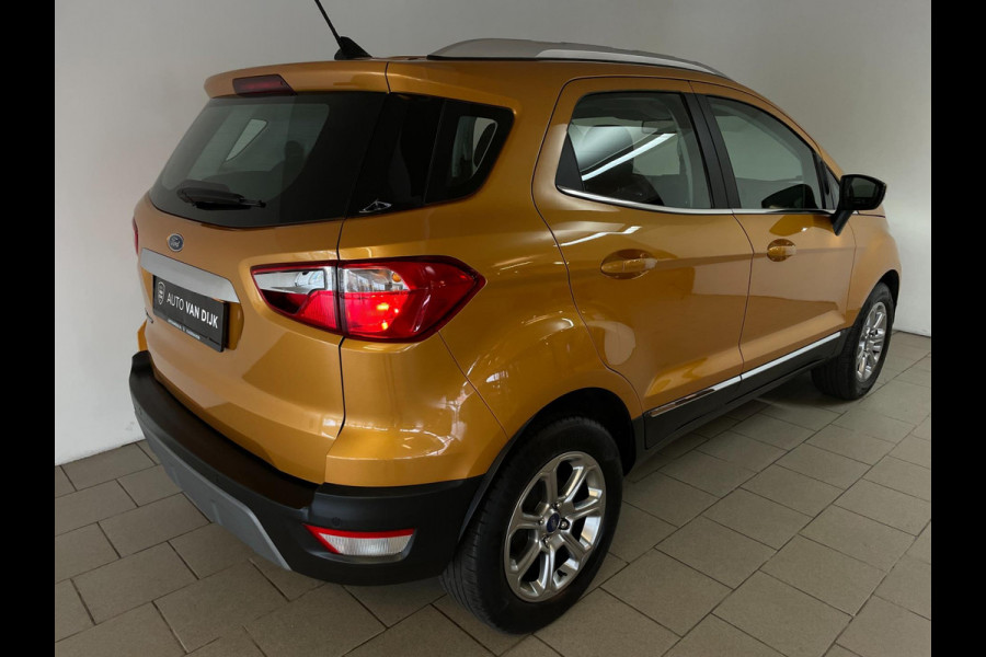 Ford EcoSport 1.0 EcoBoost Titanium AIRCO NAVI CRUISE ELEK RAMEN CENT VERG VELGEN ZEER NETTE AUTO