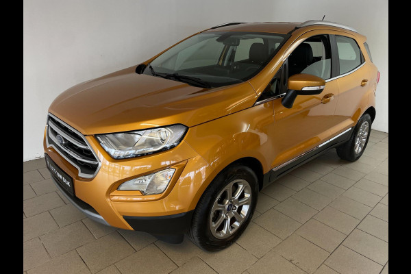 Ford EcoSport 1.0 EcoBoost Titanium AIRCO NAVI CRUISE ELEK RAMEN CENT VERG VELGEN ZEER NETTE AUTO