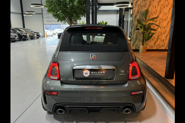 Fiat 500 1.4 T-Jet Abarth Turismo Cabriolet Garantie Sportuitlaat Carplay DigitaleDash Navi Schakelflippers Leder Spoiler Rijklaar