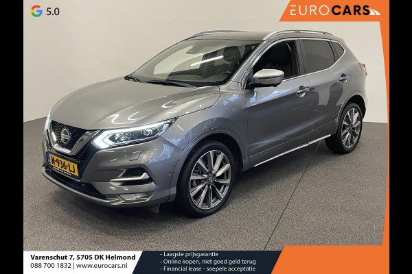 Nissan QASHQAI 1.3 DIG-T Tekna + Trekhaak Panoramadak Navigatie Parkeersensoren 360 Camera Adaptive Cruise Control Blind Spot Assist  Stoelverwarming Lichtmetalen velgen