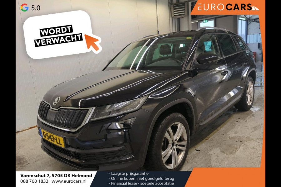 Škoda Kodiaq 1.5 TSI Limited Business Edition 7p. Airco|ECC Leder Alcantara Trekhaak Navigatie Adaptive Crusie Control 7-Persoons Elektrische achterklep Privacy Glass Full LED