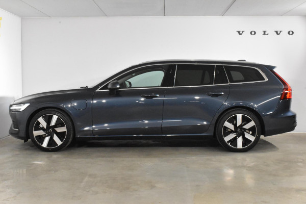 Volvo V60 T6 350PK Automaat Plug-in hybrid AWD Essential Edition / Driver assist / Moritz leder Blond / Park Assist voor / Extra getint glas / 19'' 6 Spaaks velgen