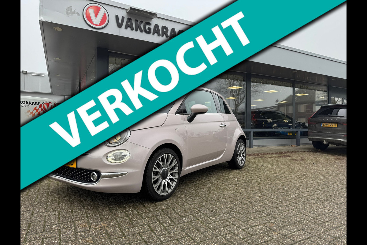 Fiat 500 1.0 Hybrid Launch Edition Pano dak, Rijklaarprijs / 12 mnd garantie