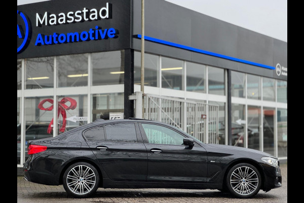 BMW 5 Serie 520d Adaptive + Drive pilot Opendak Dealeronderhouden Night Pakket Stoelkoeling+verwarming Stiksel interieur 19-inch