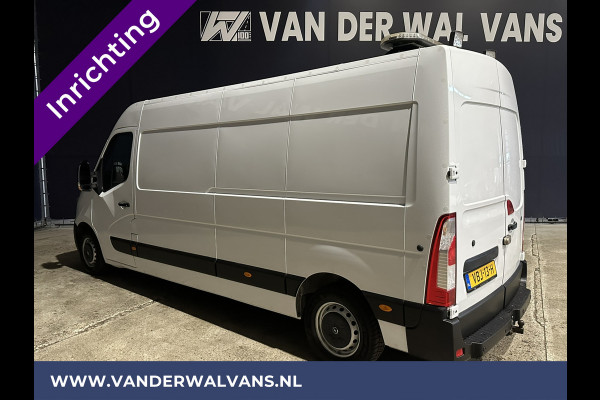 Opel Movano 2.3 CDTI 146pk L3H2 inrichting Euro6 Airco | Omvormer | Camera | Navigatie | Cruisecontrol Trekhaak, Parkeersensoren, Bijrijdersbank