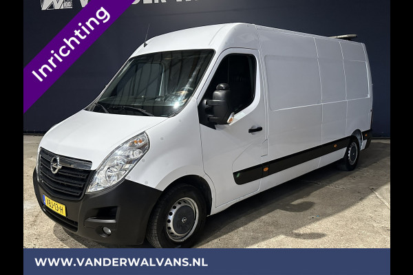 Opel Movano 2.3 CDTI 146pk L3H2 inrichting Euro6 Airco | Omvormer | Camera | Navigatie | Cruisecontrol Trekhaak, Parkeersensoren, Bijrijdersbank